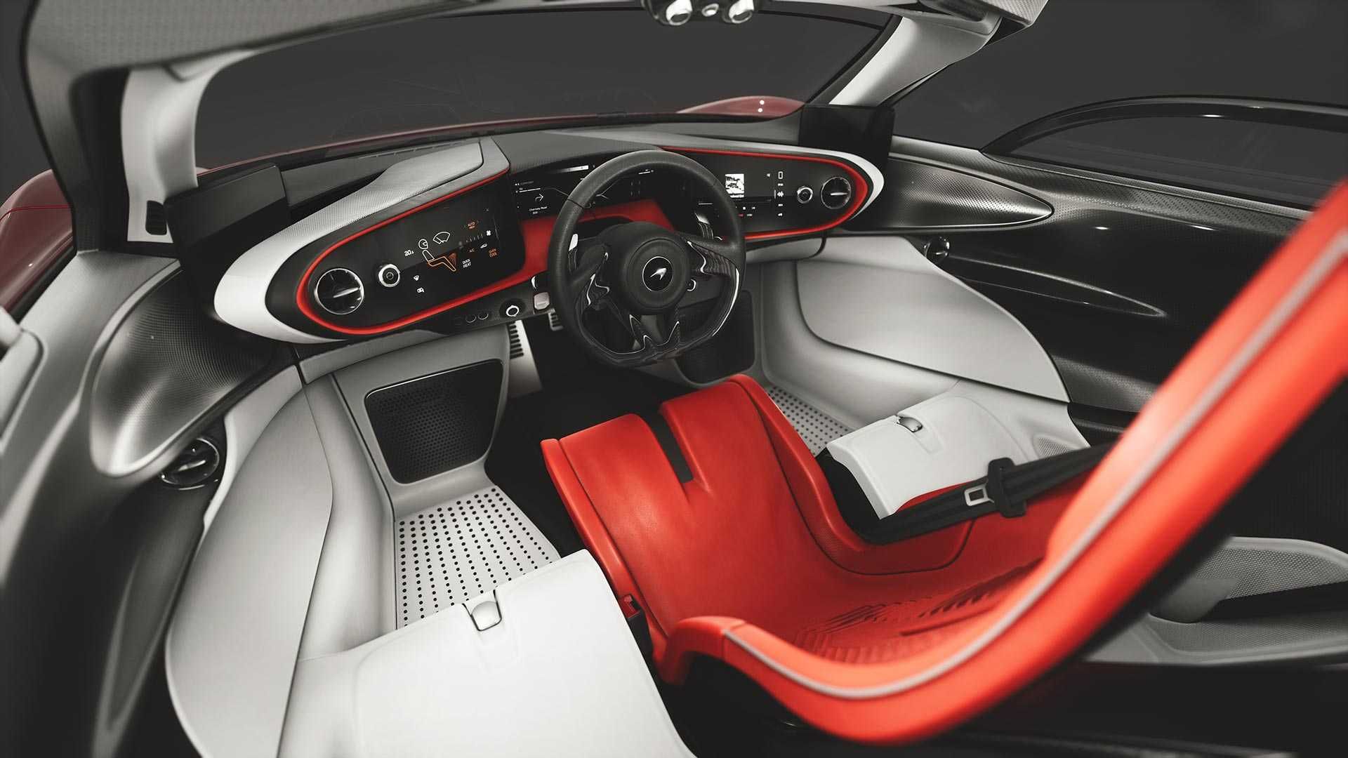 McLaren Speedtail: 3 передних сиденья и без боковых зеркал